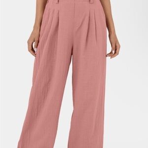 NWT! HALARA High Waisted Side Pocket Wide Leg Flowy Palazzo Pants XL